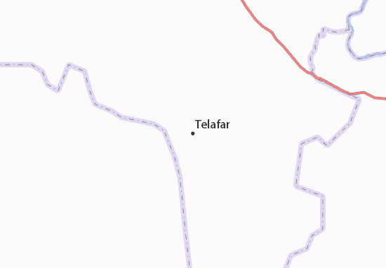 Mapa Telafar