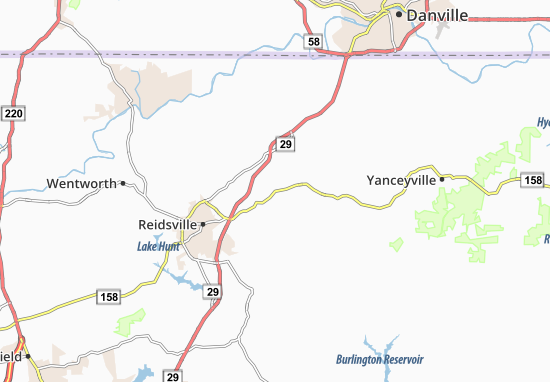 Mapa Lawsonville