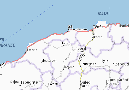 Mapa Talassa
