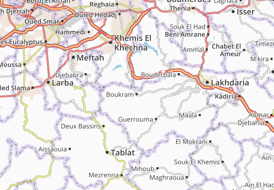 Mapa Boukram