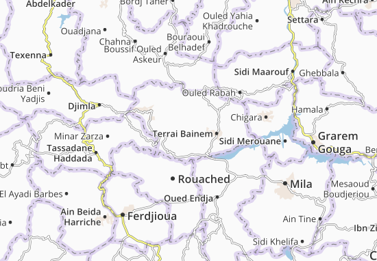 Mapa Amira Arres
