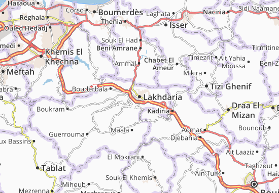 Mappe-Piantine Lakhdaria