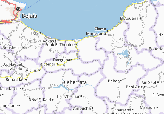 Mapa Tamridjet