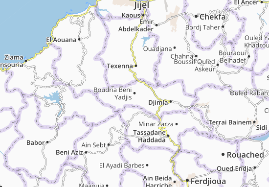 Mapa Boudria Beni Yadjis