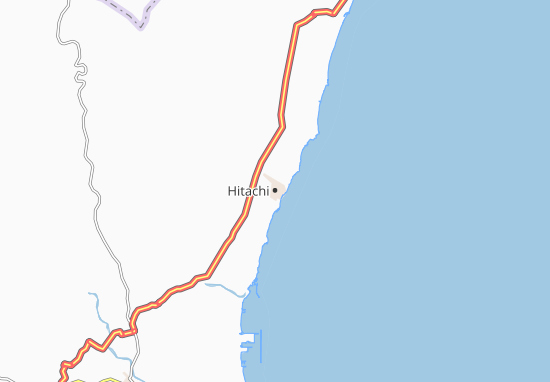 Karte Stadtplan Hitachi