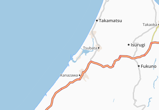 Karte Stadtplan Mukai-Awagasaki