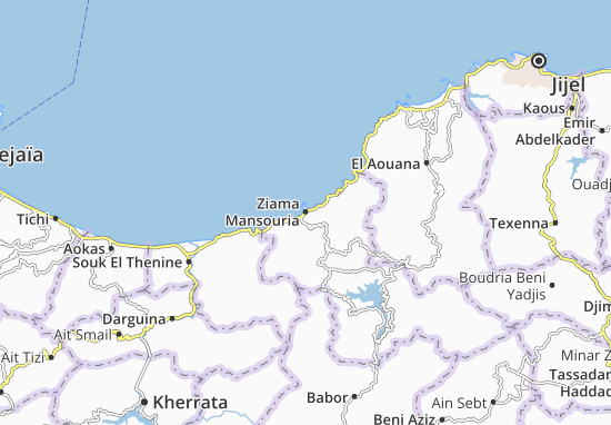 Mapa Ziama Mansouria