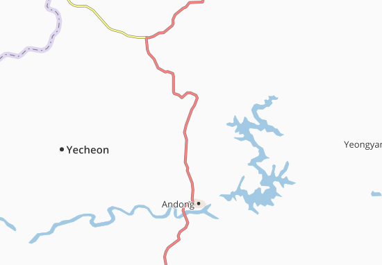 Karte Stadtplan Ongcheon