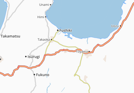 Karte Stadtplan Kosugi