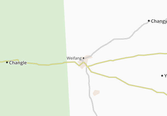 Mapa Weifang