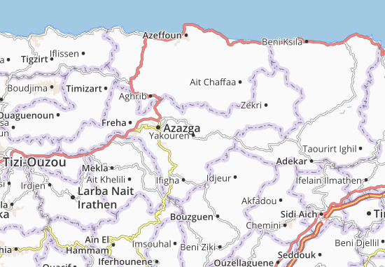 Mapa Yakouren