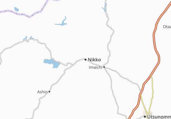 Carte-Plan Nikko