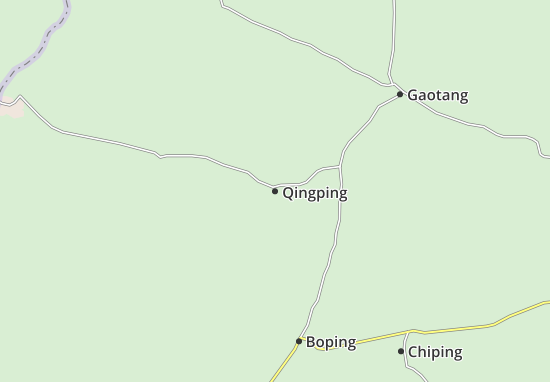 Mapa Qingping