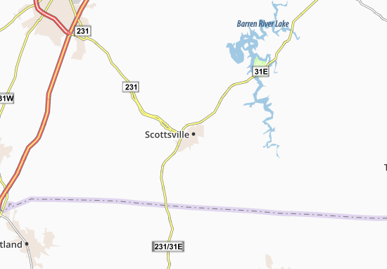 Mapa Scottsville