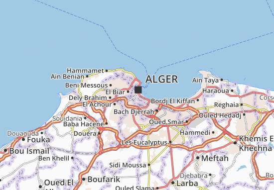 Mapa Sidi M&#x27;hamed