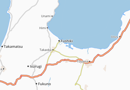 Mapa Shimminato