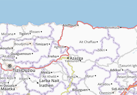 Mapa Aghrib