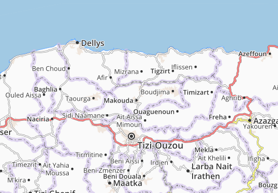 Makouda Map