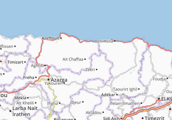 Mapa Ait Chaffaa