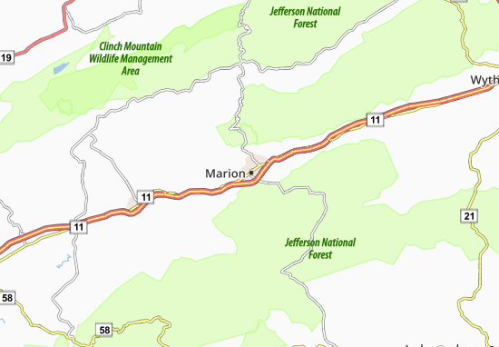 Mapa Marion