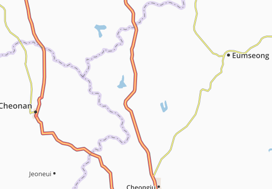 Mapa Jincheon