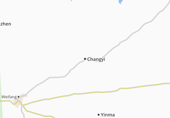Karte Stadtplan Changyi