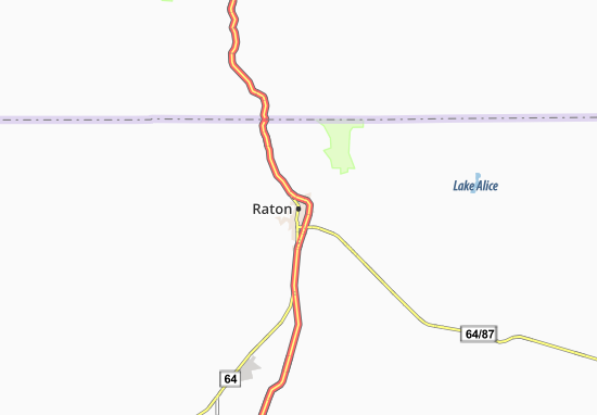 Mapa Raton
