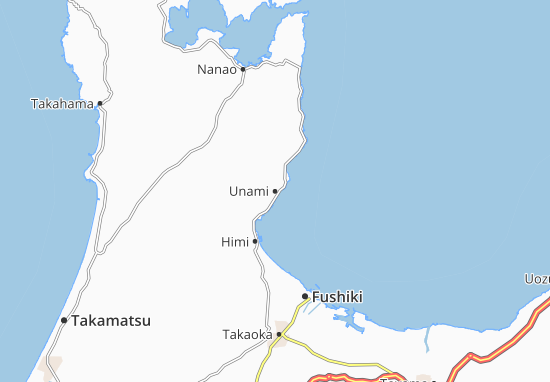 Mapa Unami