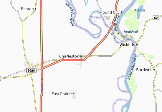 Mapa Charleston