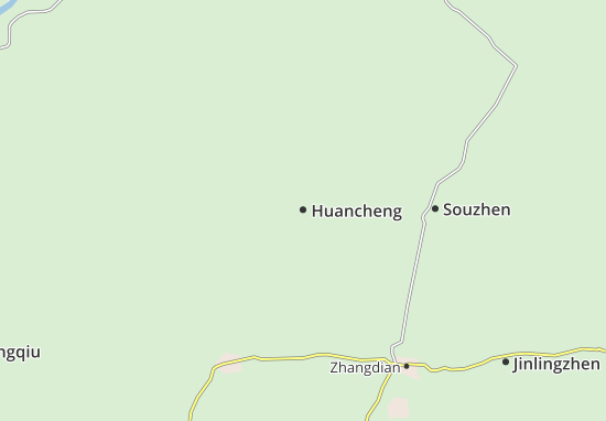 Karte Stadtplan Huancheng