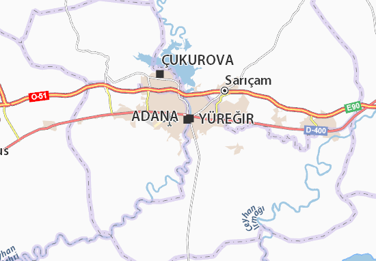 Seyhan Map