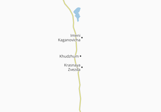 Karte Stadtplan Khudzhum