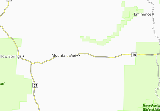 Mapa Mountain View