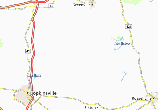 Mapa Kirkmansville