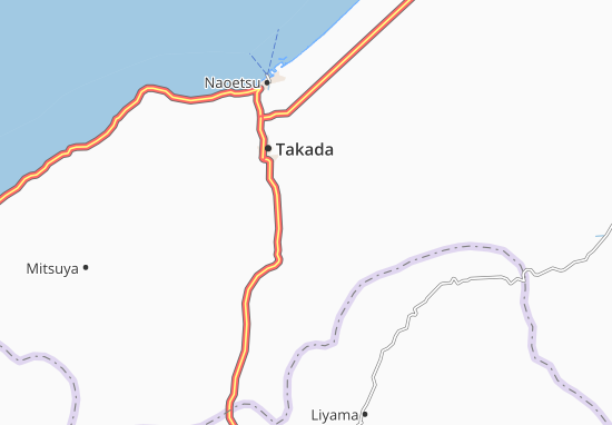 Karte Stadtplan Itakura