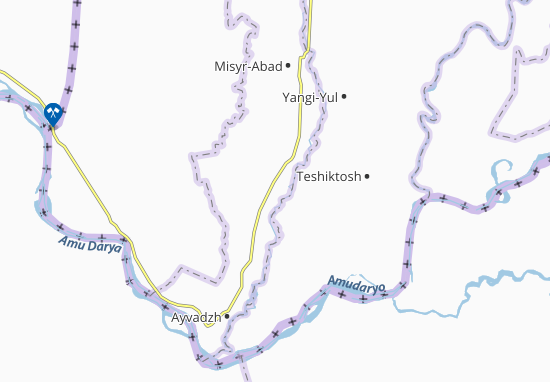 Karte Stadtplan Khoshadi