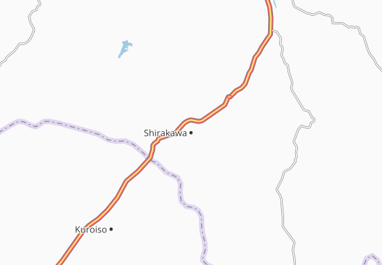 Mapa Shirakawa