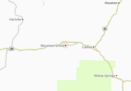 Mapa Mountain Grove