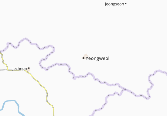 Mapa Yeongweol
