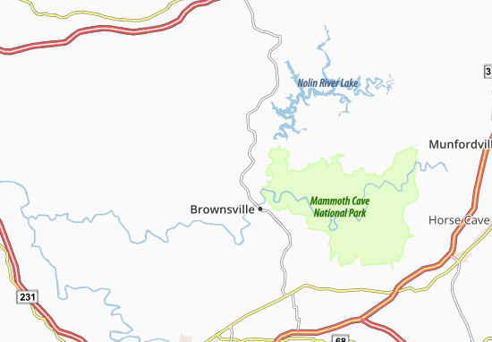 Mapa Lindseyville