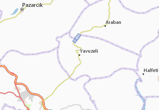 Mapa Yavuzeli