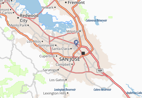 Mapa Santa Clara