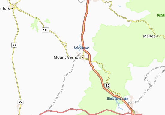Mapa Mount Vernon