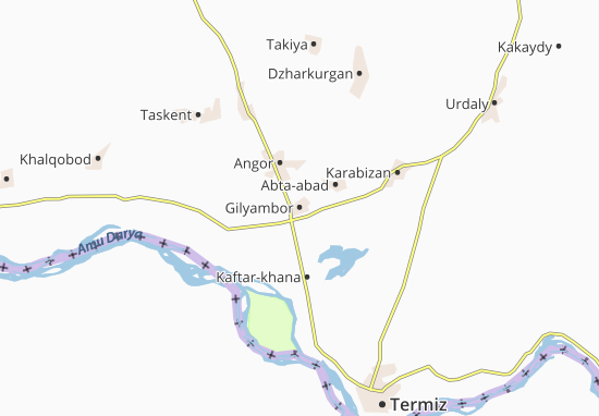 Kaart Plattegrond Gilyambor