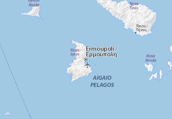 Mapa Ermoúpoli