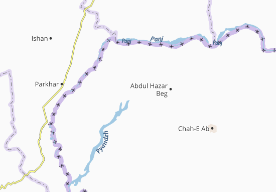 Kaart Plattegrond Yangi Qal Ei
