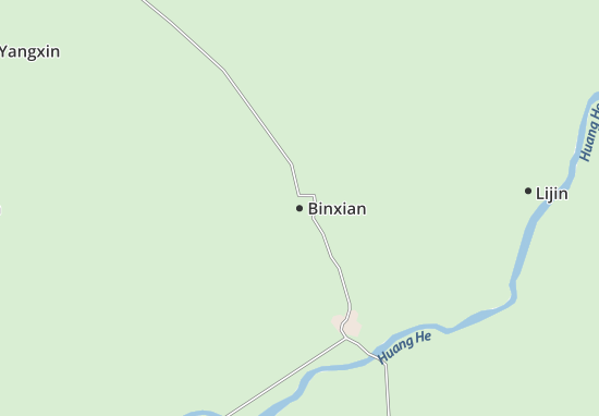 Mapa Binxian