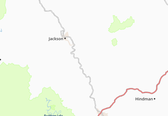 Kaart Plattegrond Flintville