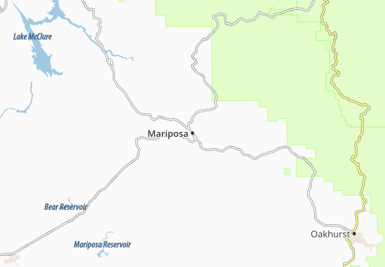 Mapa Mariposa
