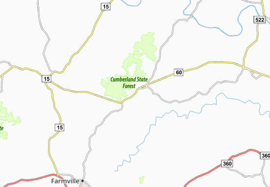 Mapa Cumberland